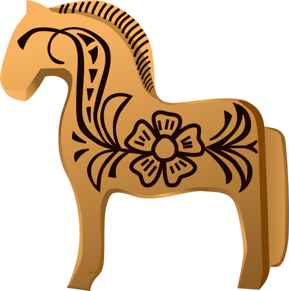 Fjord Horse Aitor Avila clip art Free Vector