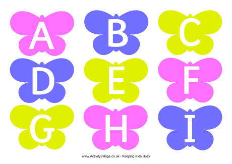 Printable Alphabets