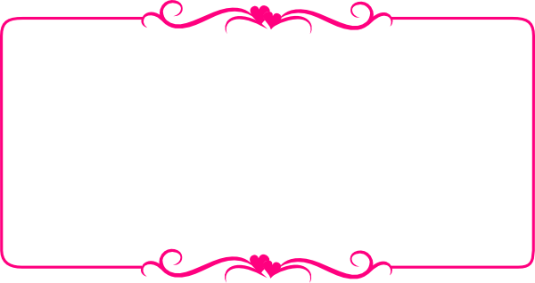 Pink border clipart