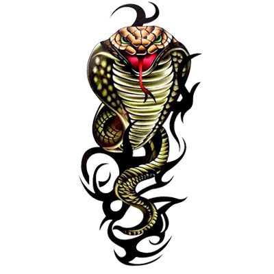 46+ Cobra Snake Tattoos Collection