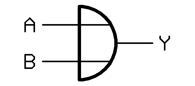 Logic Gate Symbol - ClipArt Best