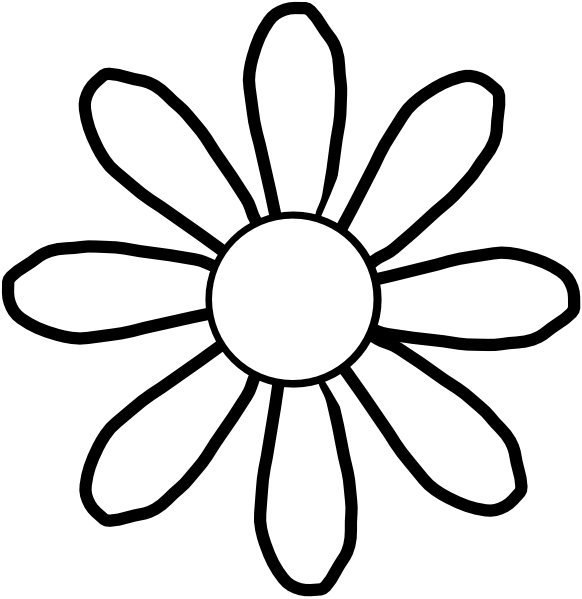 Traceable Flowers | Free Download Clip Art | Free Clip Art | on ...