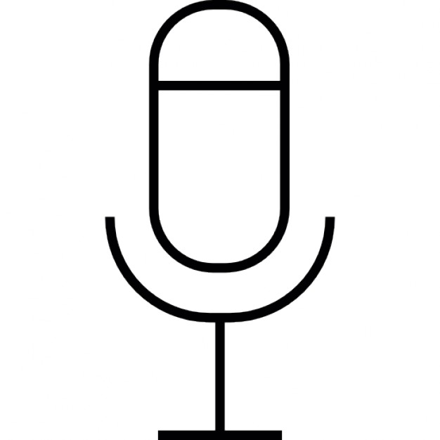 Mic on, voice, IOS 7 symbol Icons | Free Download