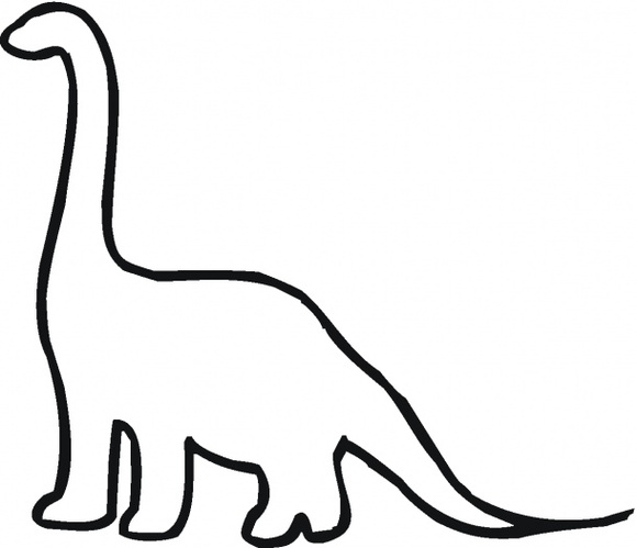 Dinosaur Skeleton Outline Clipart Panda Free Images Clipart - Free ...