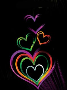 Black backgrounds, Heart background and Backgrounds