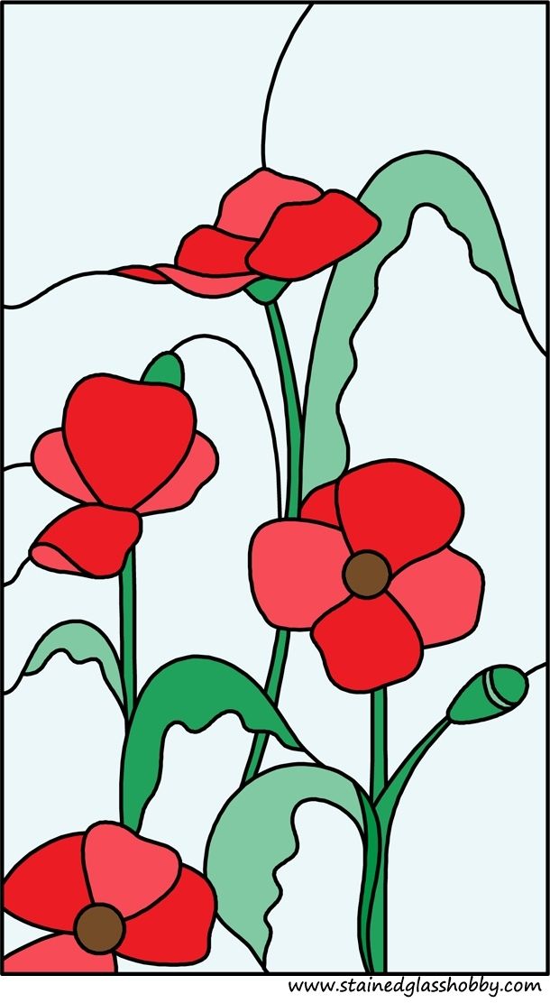 Poppy Template | Poppy Craft, Poppy ...