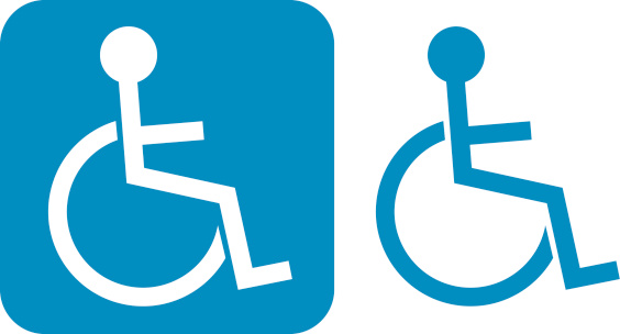 Disabled Sign Clip Art, Vector Images & Illustrations