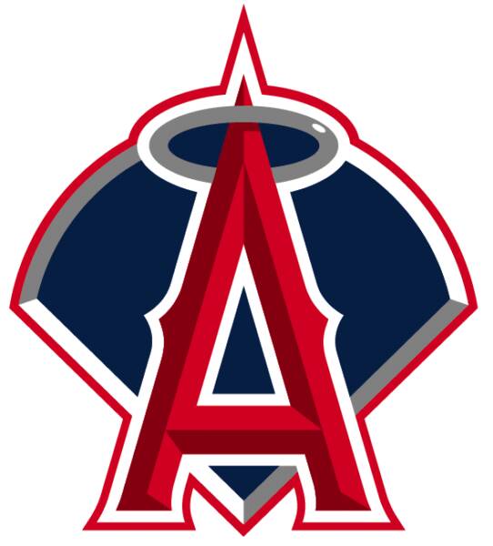 Angels baseball clipart