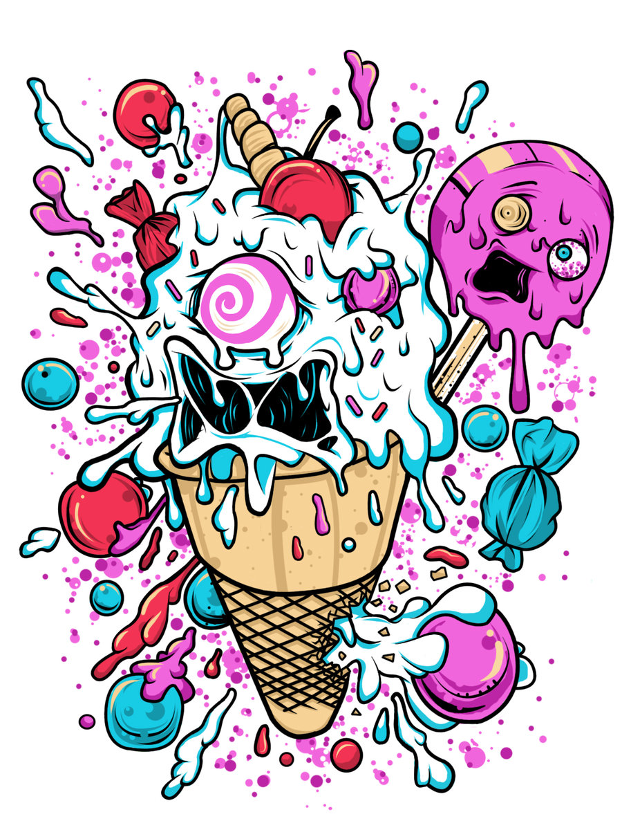 mad ice cream by MonkeyMan-ArtWork on DeviantArt