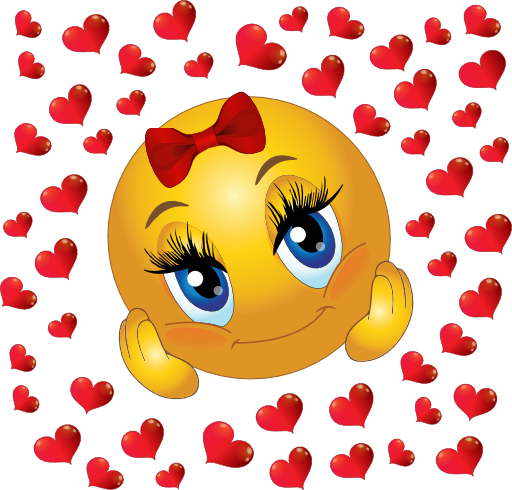 Lover Girl Smiley Emoticon Clipart Royalty Free ...