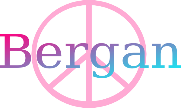 Bergan Peace Sign clip art - vector clip art online, royalty free ...