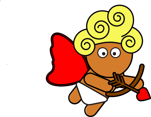 Cupid clip art - vector clip art online, royalty free & public domain