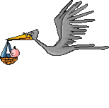 Stork Graphic Animated Gif - Graphics stork 891877