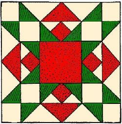 Christmas Star Quilt Free Pattern