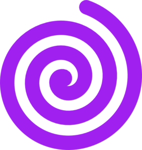 Purple Spiral clip art - vector clip art online, royalty free ...