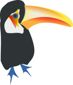 Toucan Toco clip art - vector clip art online, royalty free ...