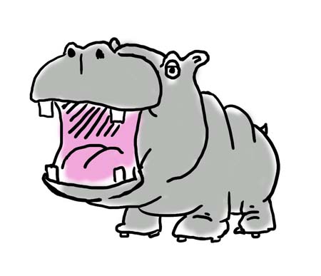 Hippo Clip Art