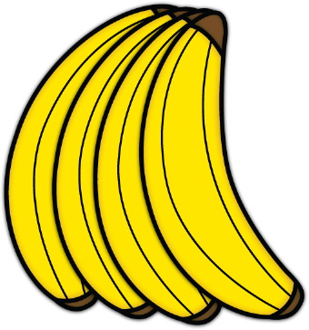 Bananas clip art