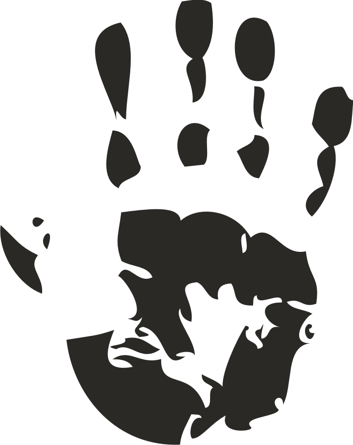 Vector Handprint - ClipArt Best