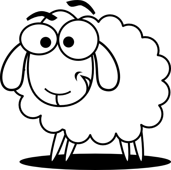 Cute Sheep Drawings - ClipArt Best