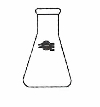 Borosilicate glass Erlenmeyer flask - 10 - 25 ml | QF-5-1/2 ...