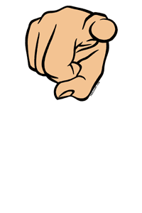 Clip Art Finger Pointing At You Clipart