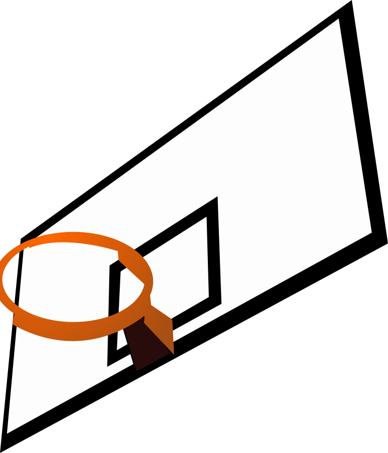 Clipart basketball hoop | ClipartMonk - Free Clip Art Images