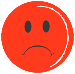 Red Unhappy Faces - ClipArt Best