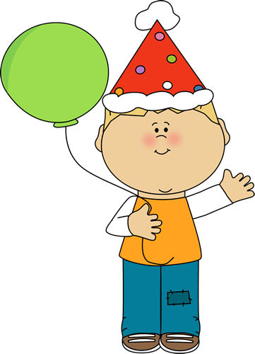 Boy Birthday Border Clipart - Free Clipart Images