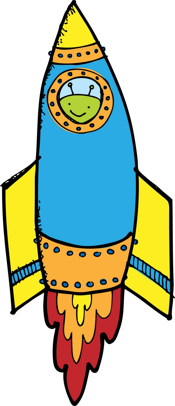 Rocketship Clipart