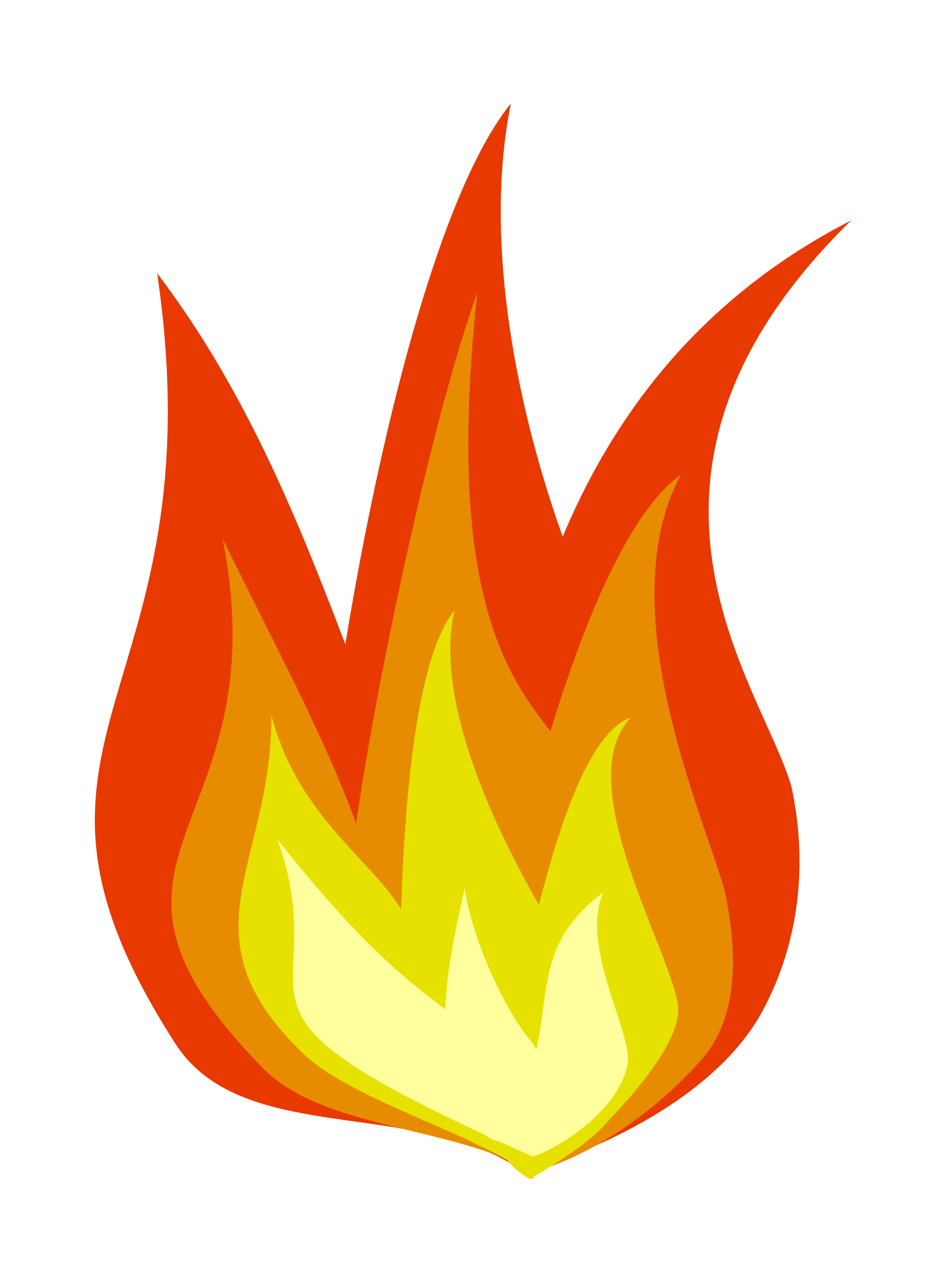 Fire Clip Art Cartoon - Free Clipart Images