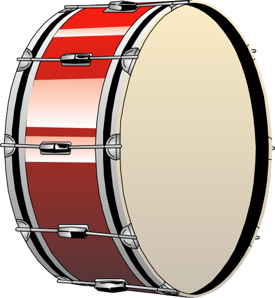 Marching Bass Drum Clip Art - Free Clipart Images