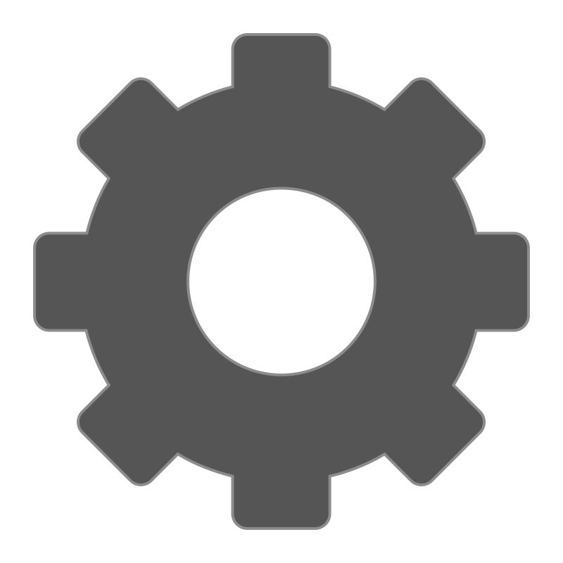 Cog Icon - Rooweb Clipart