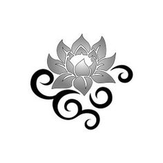 Radical Lotus ** | Flower Line Drawings, Lotus and ...