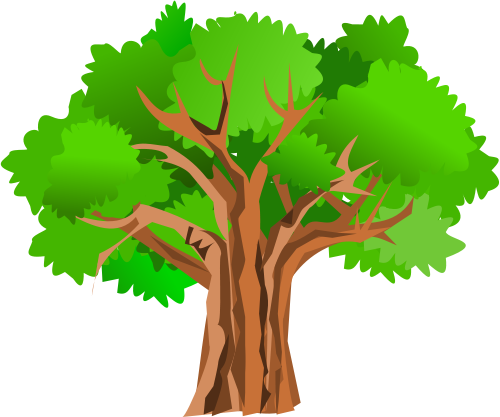 Image of a tree clipart