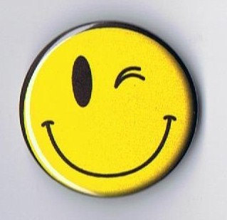 Clipart smiley face wink