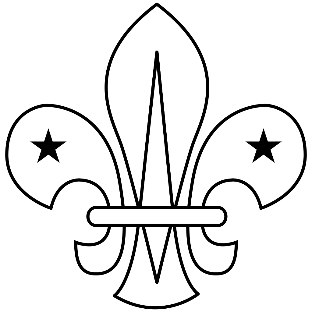 File:WikiProject Scouting fleur-de-lis outline.svg