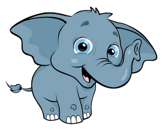 Cute Baby Elephant Clipart 2 - Free Clipart Images