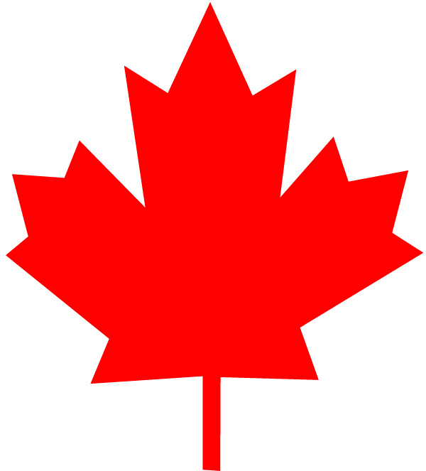 Canada Maple Leaf Decoration Graphic - free printable art