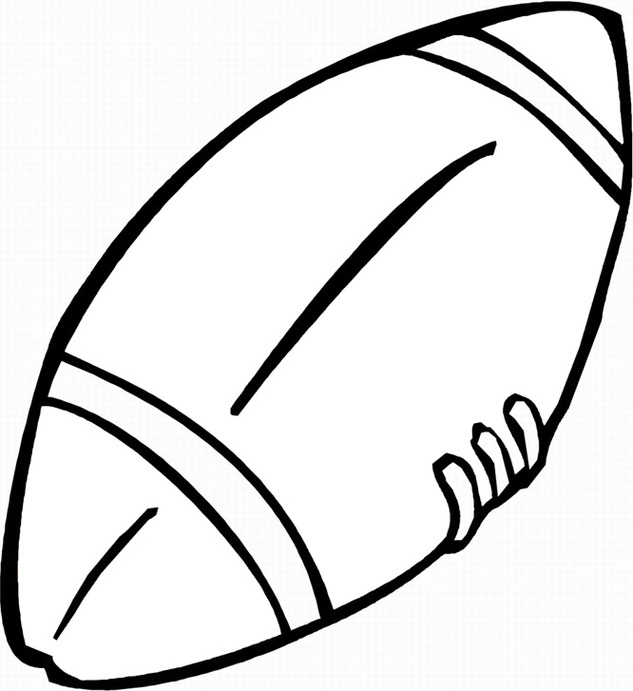 Rugby Ball Drawing - ClipArt Best