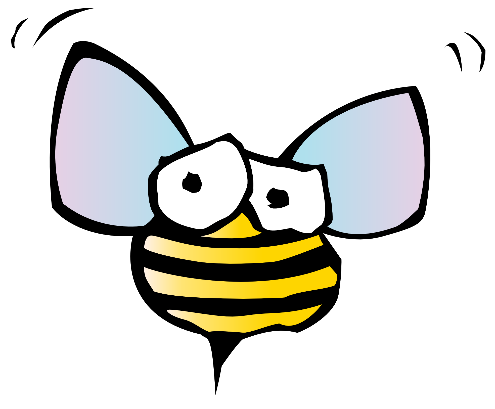 Bee Line Art - ClipArt Best