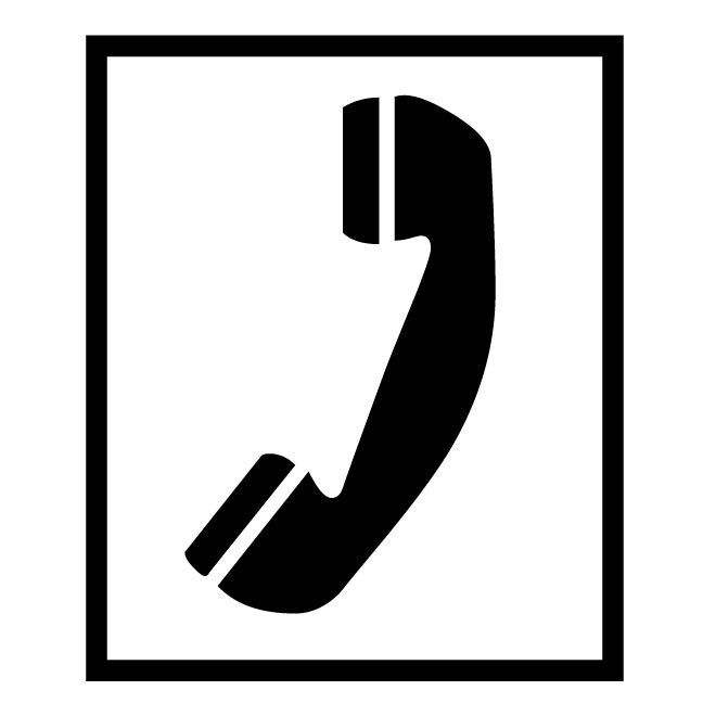 PHONE SIGN VECTOR - Download at Vectorportal