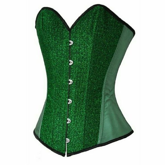 Green Corsets | Overbust Corset ...