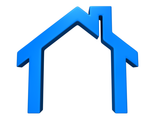 House outline logo clipart