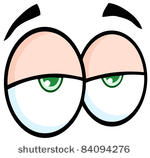 Tired Eyes Cartoon - ClipArt Best