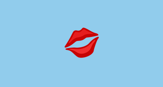 ð??? Kiss Mark Emoji on Messenger 1.0