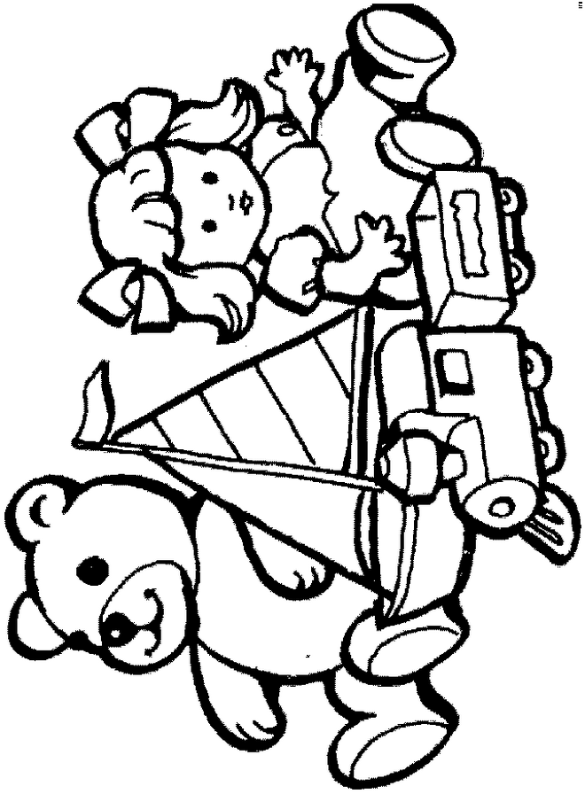 Kids-n-fun.com | 23 coloring pages of Toys
