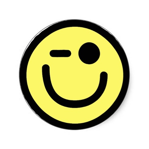 Wink Face Symbol Clipart - Free to use Clip Art Resource