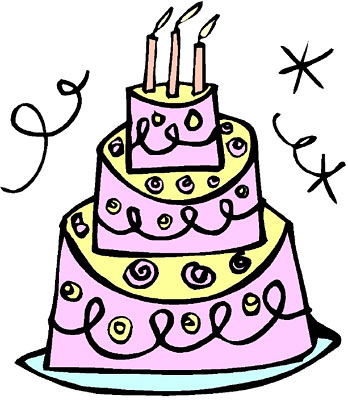 Birthday Cake Art - ClipArt Best