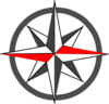 Red Grey Compass Final 4 clip art - vector clip art online ...